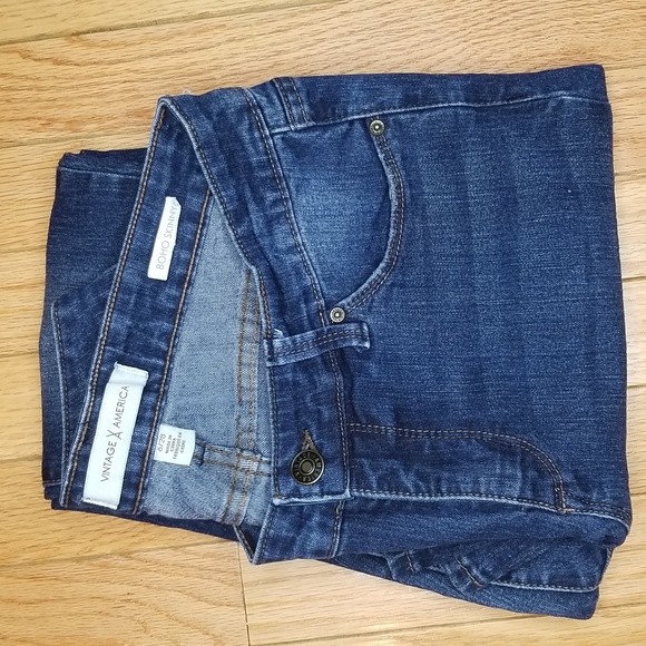 Vintage America Denim - VINTAGE AMERICA BOHO SKINNY JEANS
